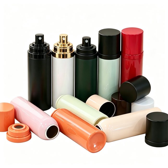 Perfume spray aluminium aerosol cans