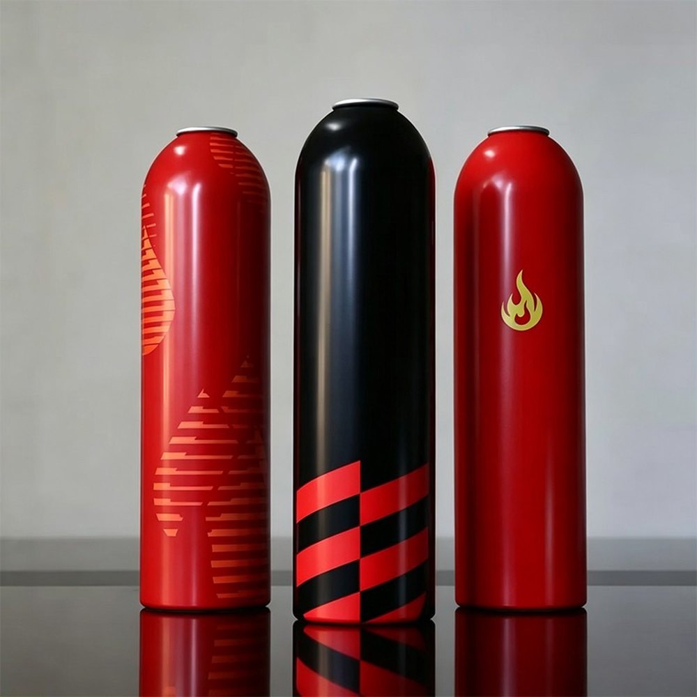 500ml High-Pressure Aluminium Aerosol Can for Fire Extinguisher Spray