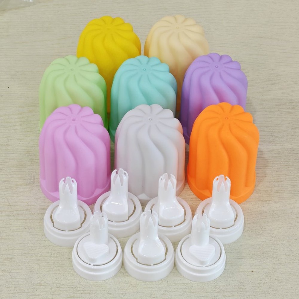 Aerosol Mousse Nozzle and Petal Cap for Cream Mousse