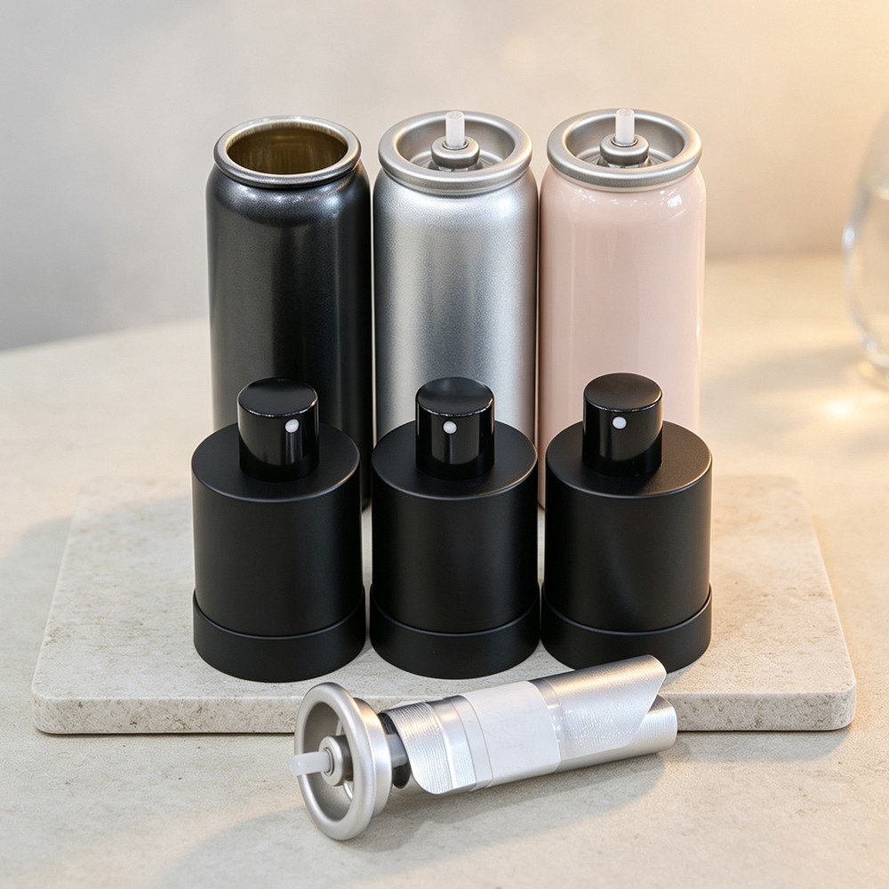 50ml Aluminium Aerosol Can Perfume Spray Bottle for Deodorant Spray