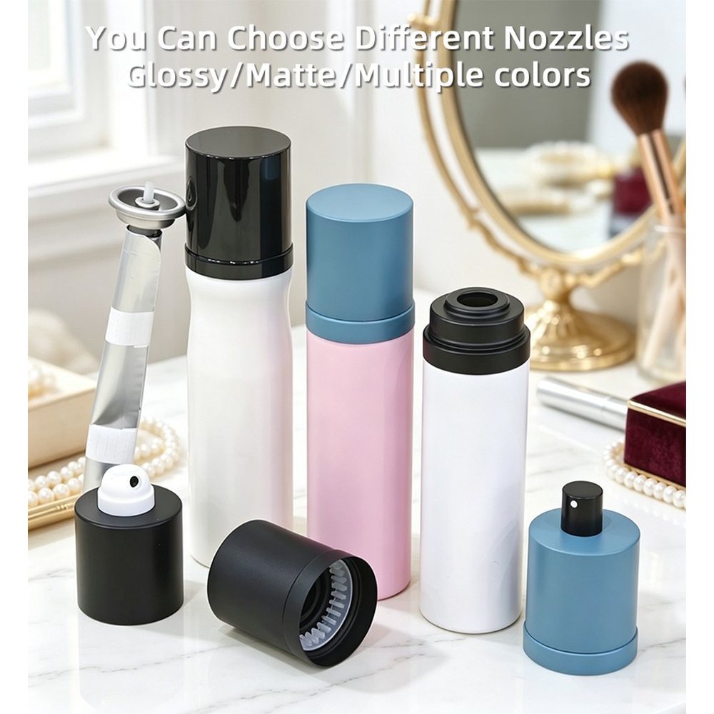 50ml Aluminium Aerosol Can Perfume Spray Bottle for Deodorant Spray view 2